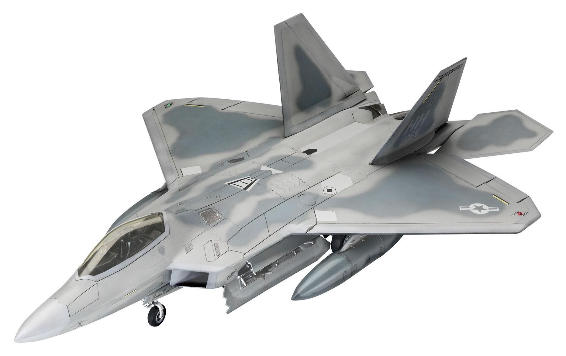 Bausatz Lockheed Martin F-22A Raptor 1:72Modellbausatz