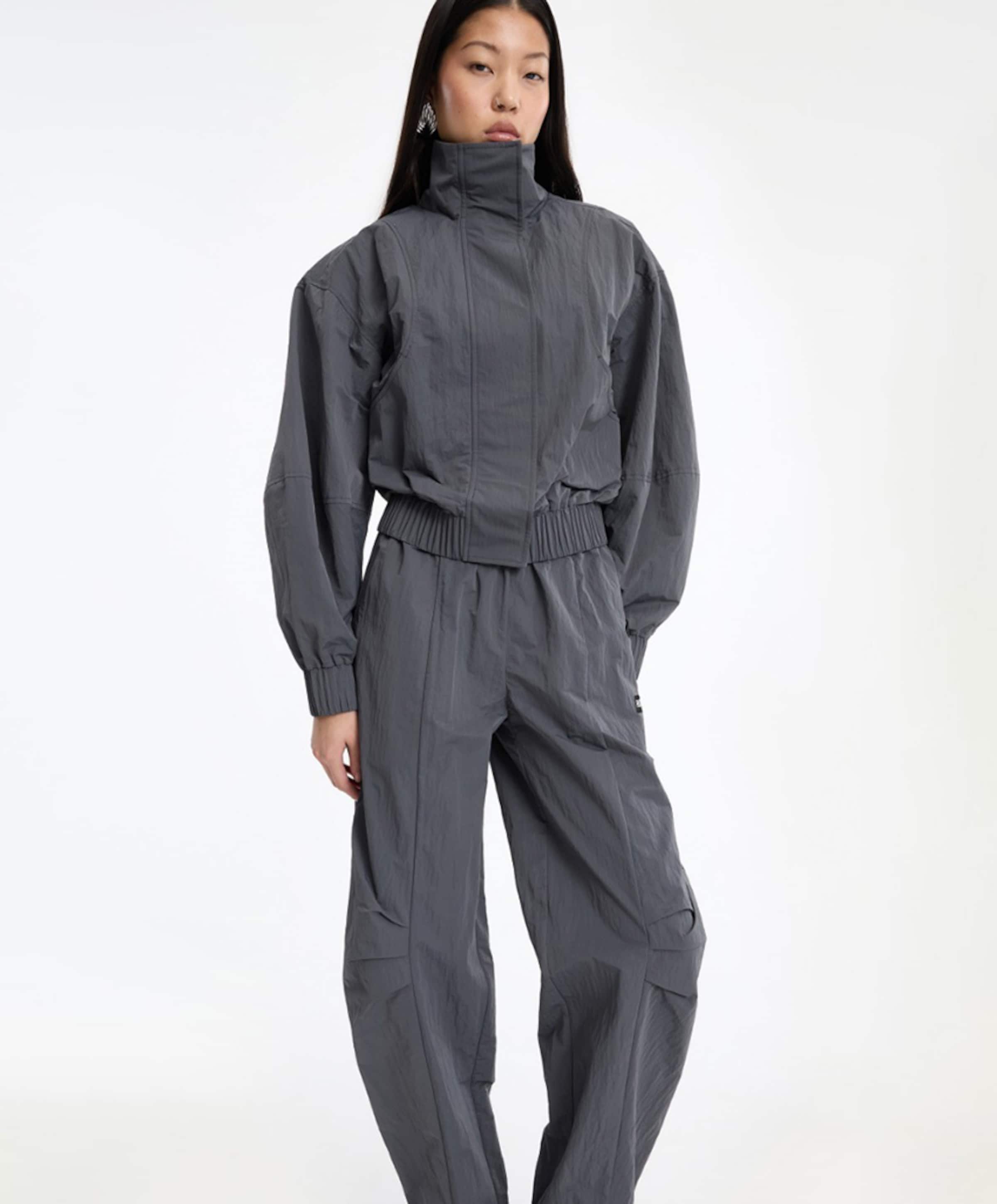 ROTATE CRISPY TRACK PANTS dames broek grijs