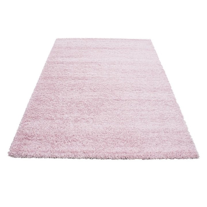Hoogpolig vloerkleed - Life Roze