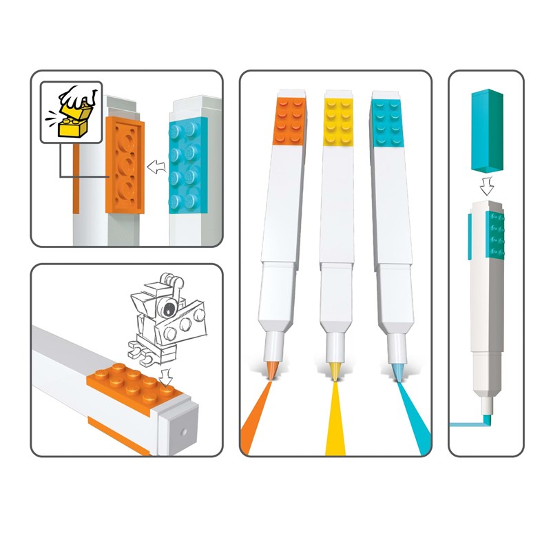 LEGO Bags<br>Overstregningstusser 3 st