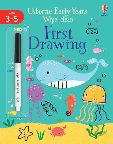 Early Years Wipe-Clean First Drawing - Usborne Early Years Wipe-clean (Paperback)
