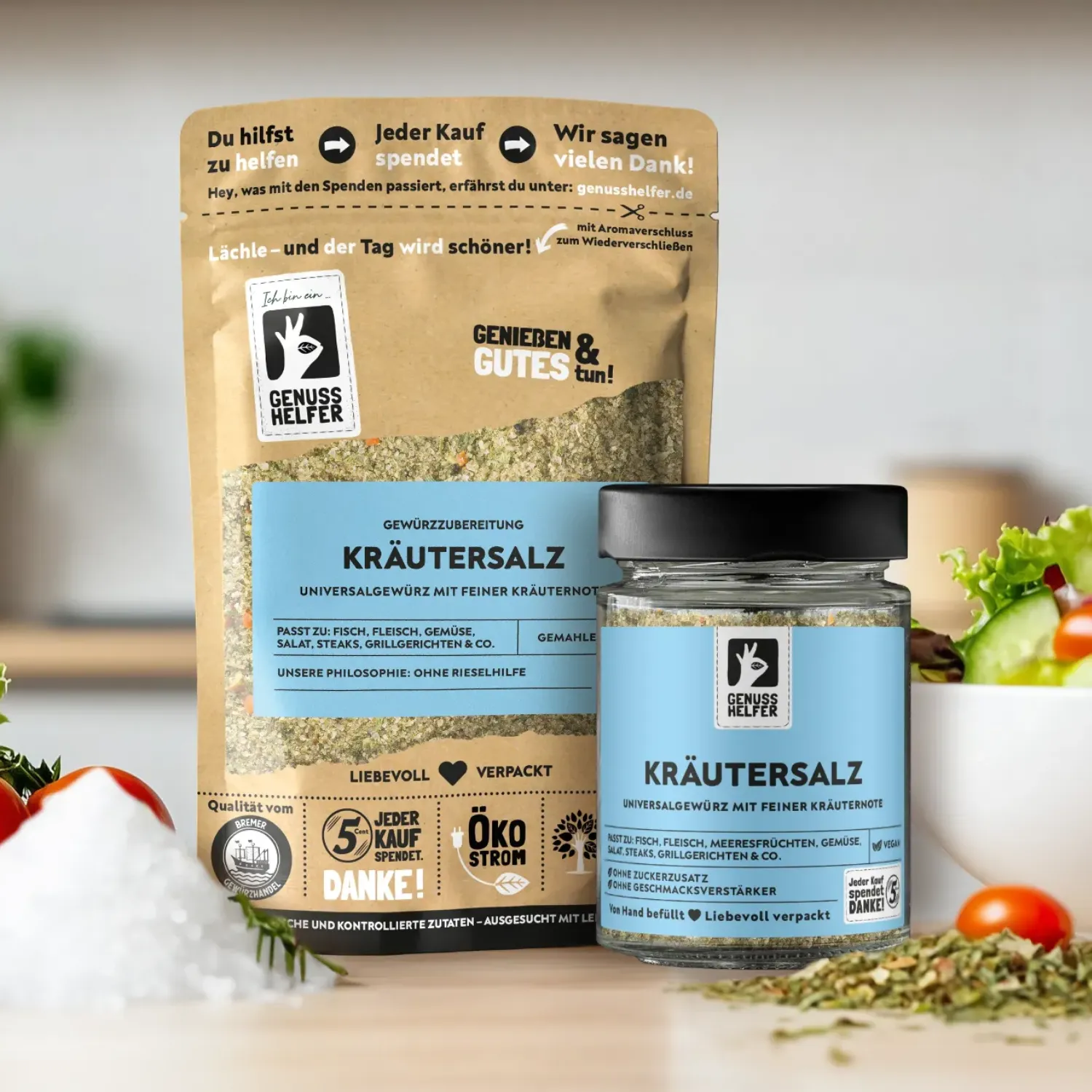 Kräutersalz, gemahlen, 10er Pack