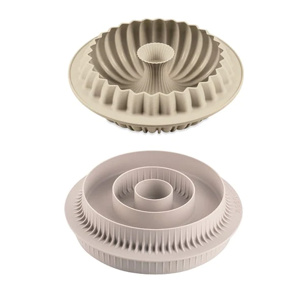 Lot moule en silicone Raggio et moule à insert rond Silikomart