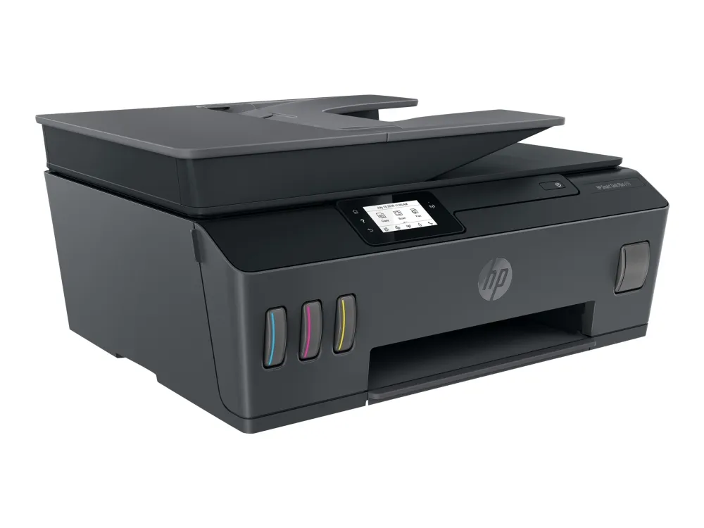 HP Smart Tank Plus 655 Wireless All-in-One - Multifunktionsprinter - farve - blækprinter - kan genopfyldes - Legal (216 x 356 mm) (original) - A4/Legal (medie) - op til 10 spm (kopiering) - op til 11 spm (udskriver) - 100 ark - 33.6 Kbps - USB 2.0, W
