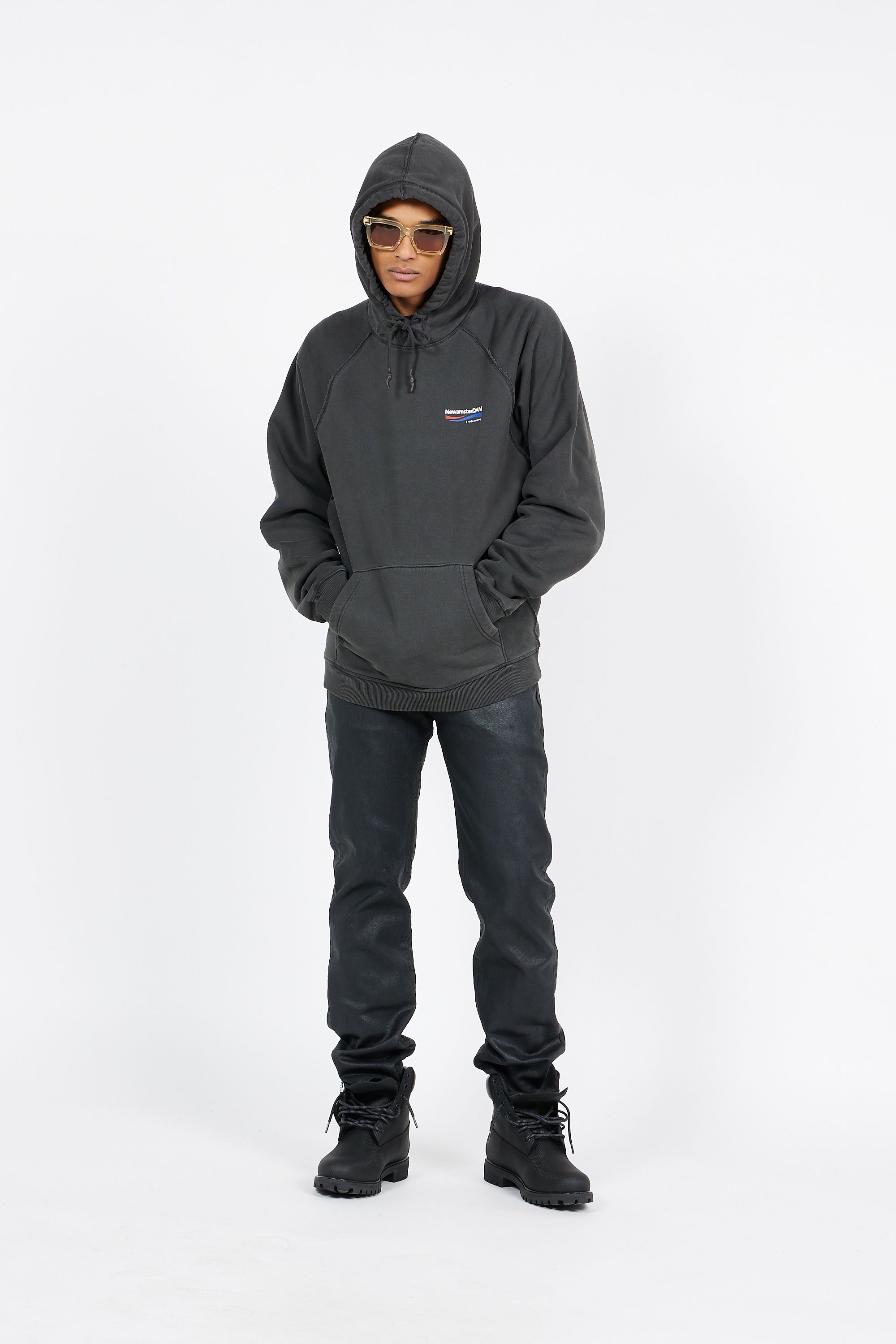 NEW AMSTERDAM SURF ASSOCIATION Hoodie SWEA 2302137001 CITY HOODIE  GREY Gris