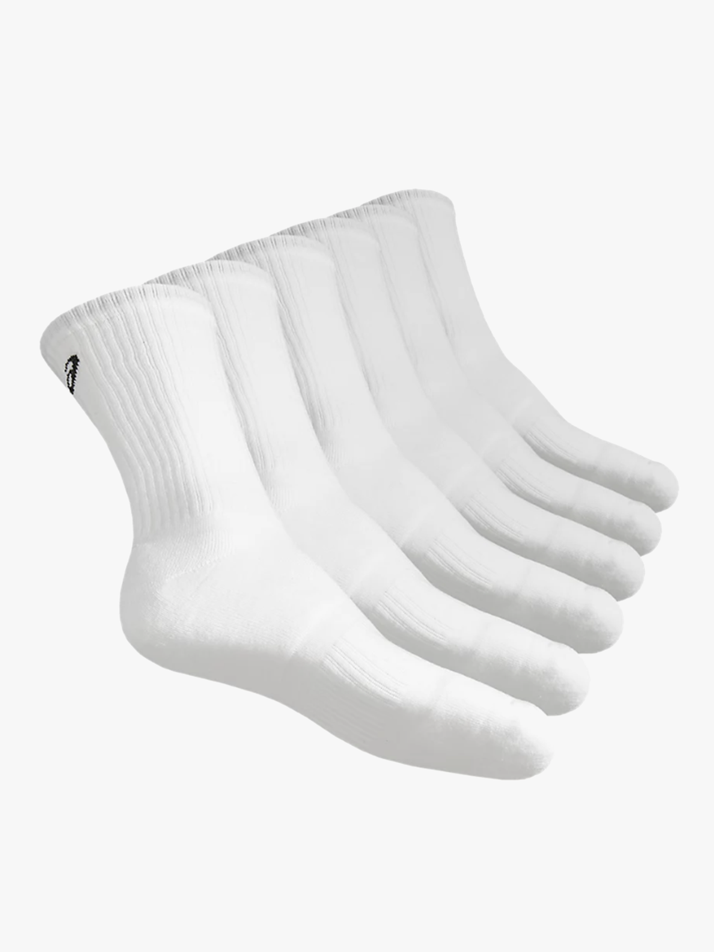 6 Pack Crew Sock