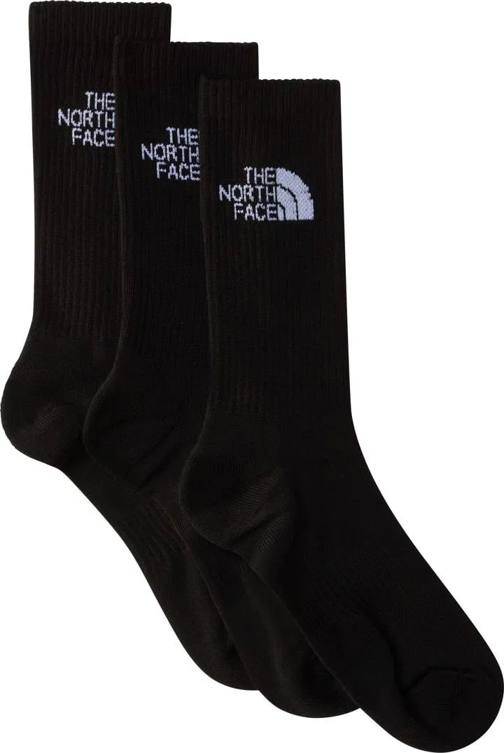 The North Face Multi Sport Cushion Crew Socks 3-Pack TNF Black