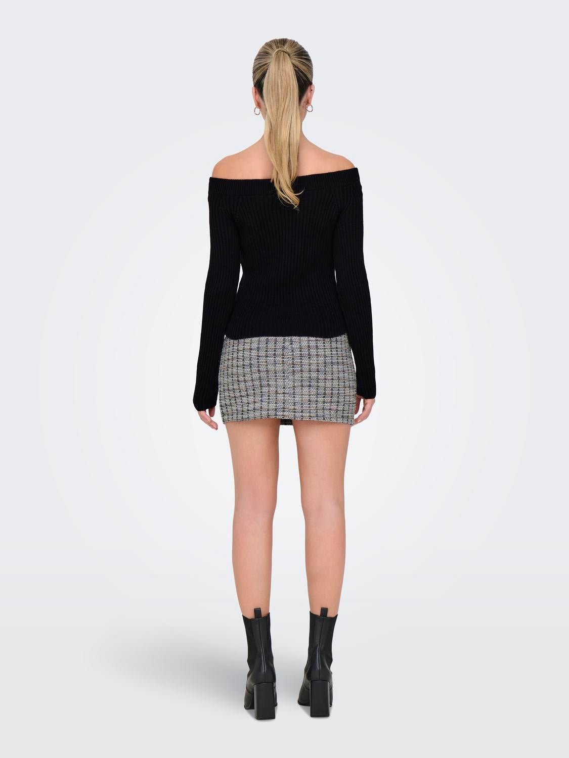 JDYLEMON Strickpullover Black