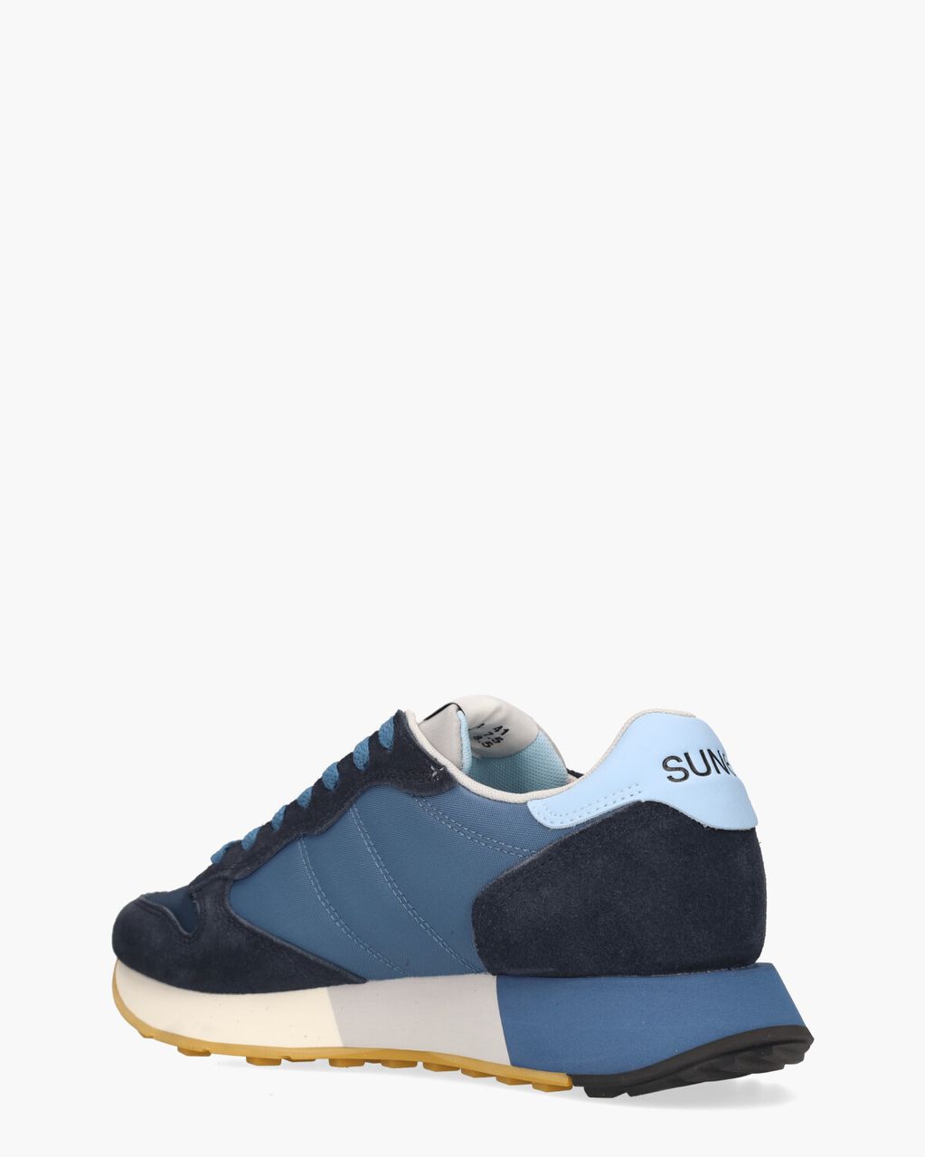 SUN68 Jaki 2.0 Bicolor Blauw Herensneakers