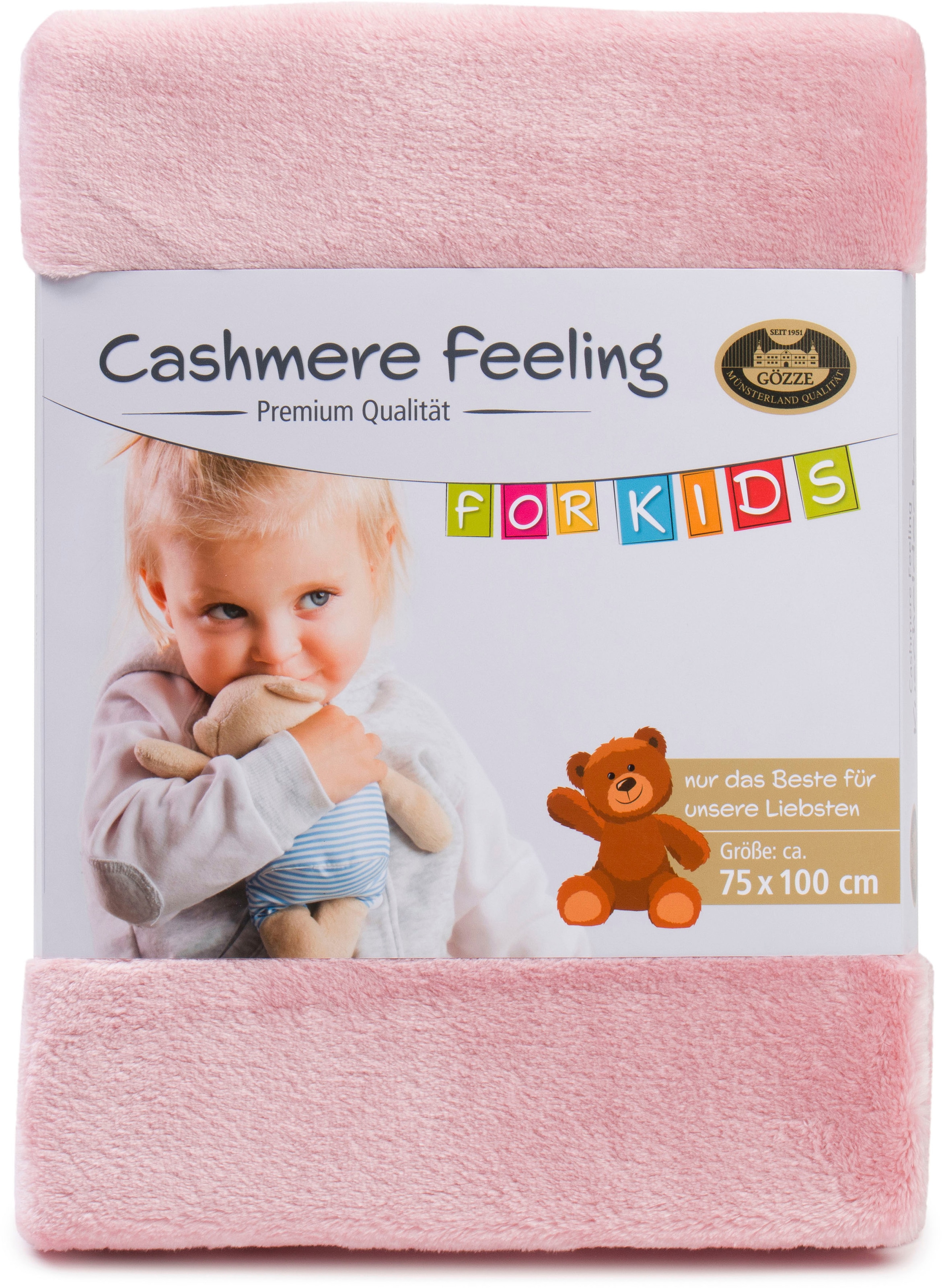 Gözze Kinderdecke »Premium Cashmerefeeling« kuschelig warm