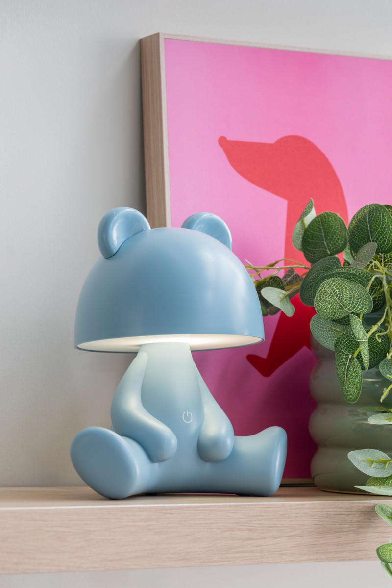 Table Lamp Bear LM2192BL Light blue