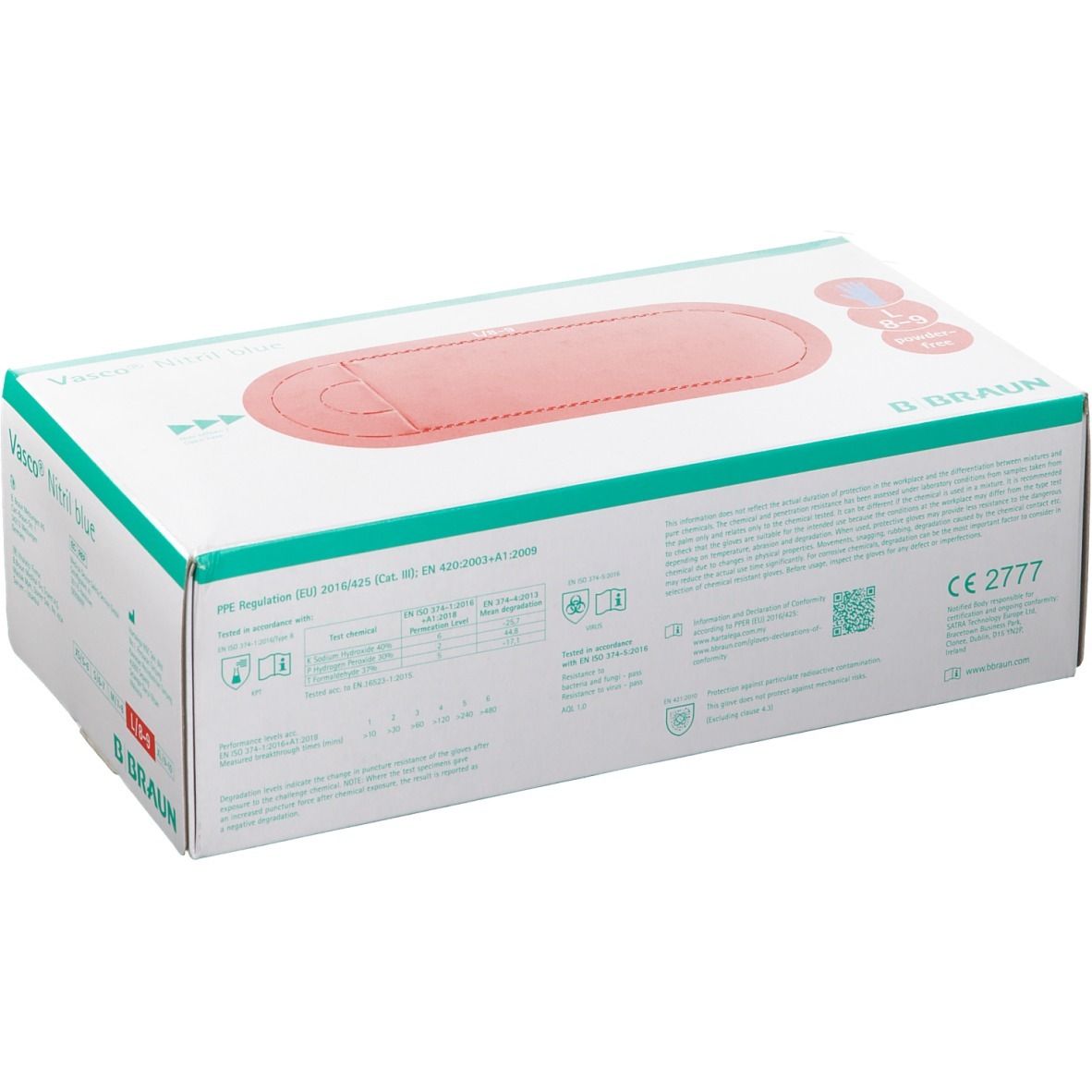 Vasco® Nitril blue Untersuchungs-Handschuhe Gr. L