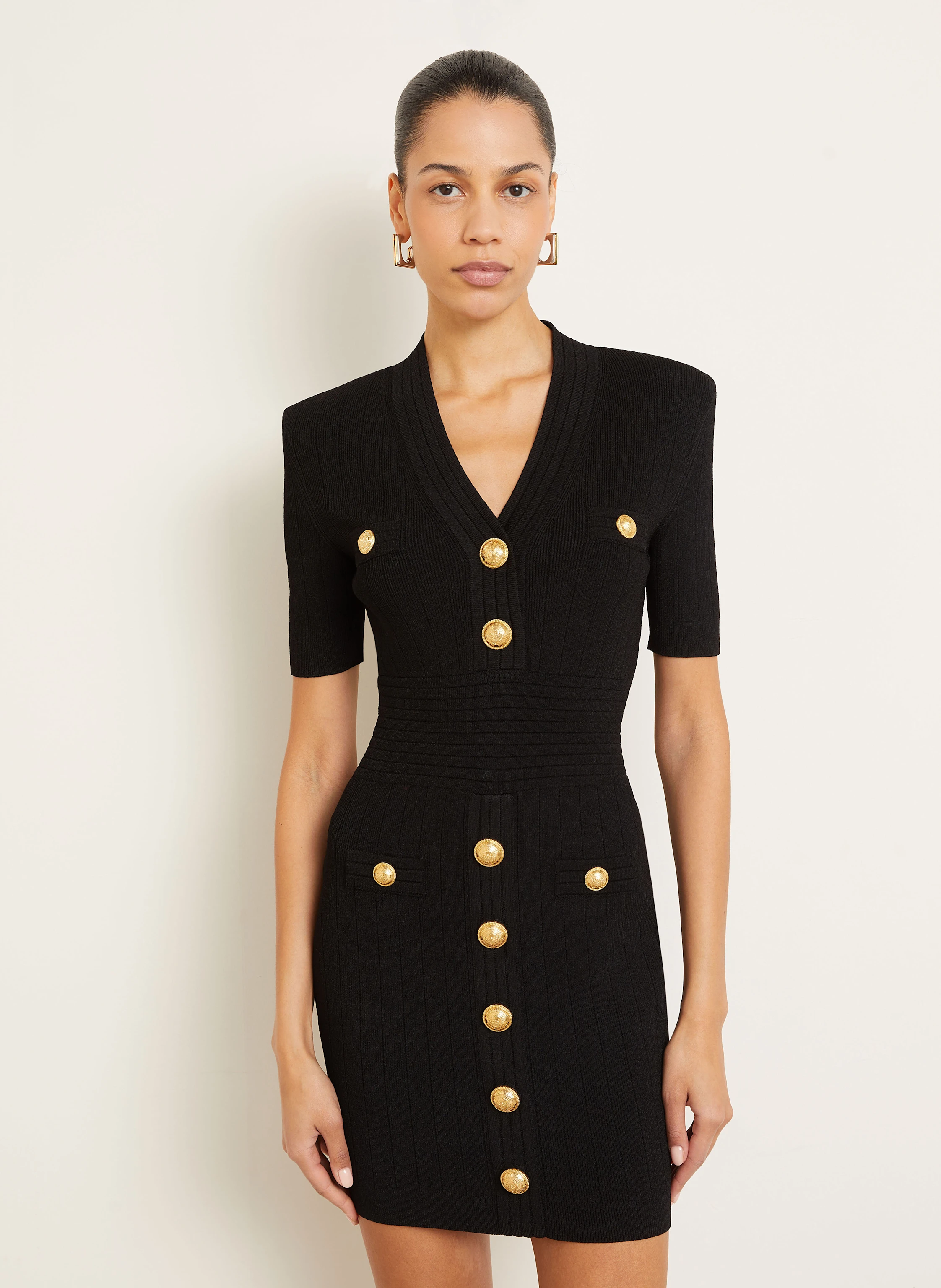 BALMAIN Strickkleid