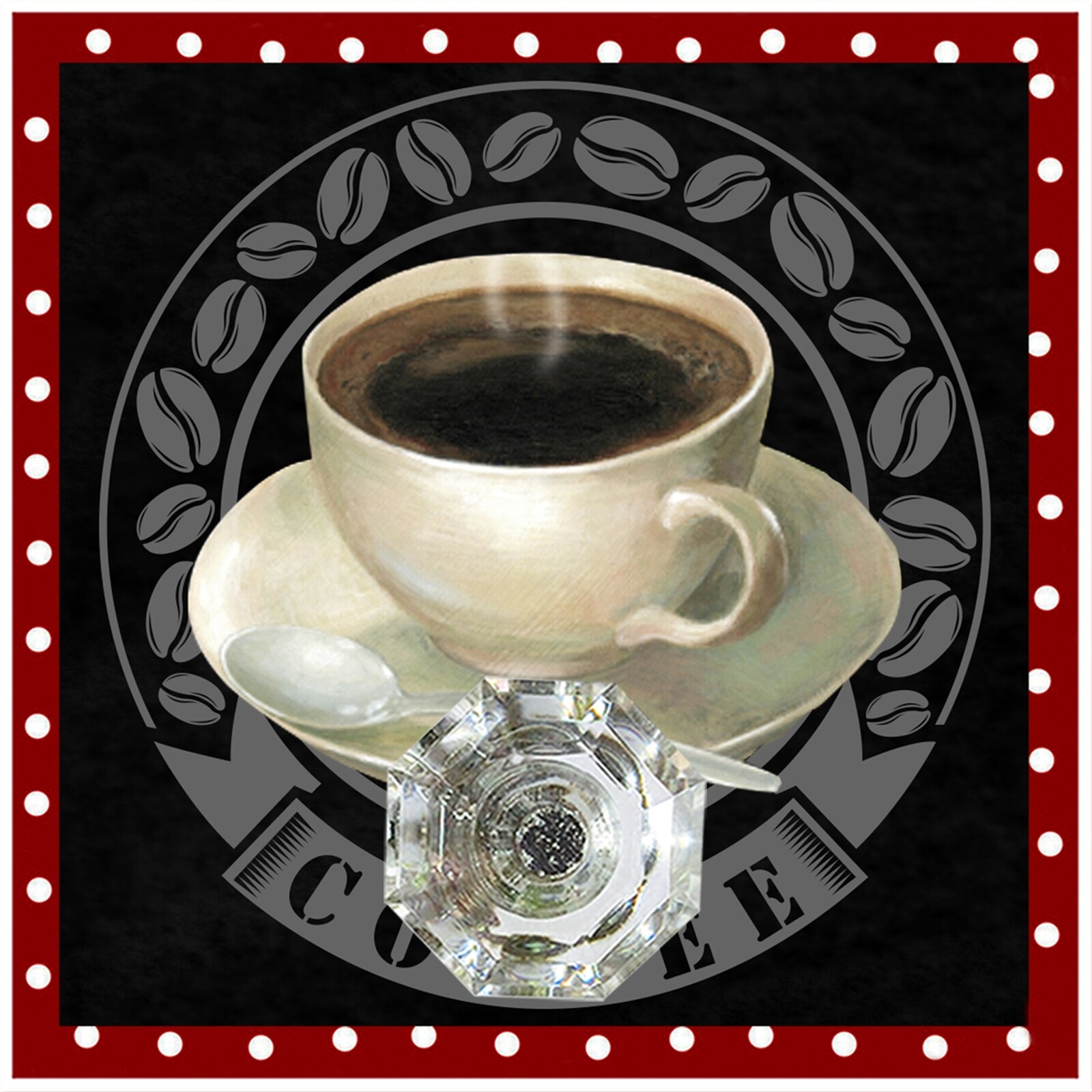 HTI-Line Wandhaken Coffee
