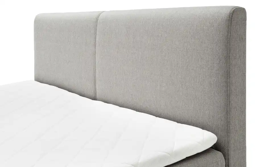 Boxspringbett Greta Hellgrau H2 160 cm