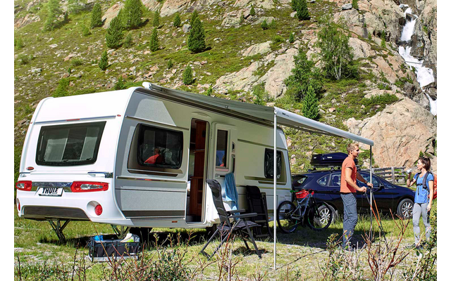 Thule Omnistor 6300 Dachmarkise Gehäusefarbe Eloxiert