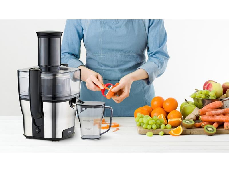 Trisa Entsafter Pure Juice Grau/Silber Saftpresse