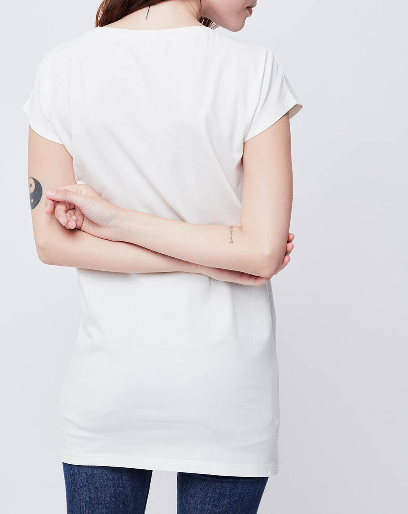 John Galliano T-Shirt imprimé blanc cassé/multicolore