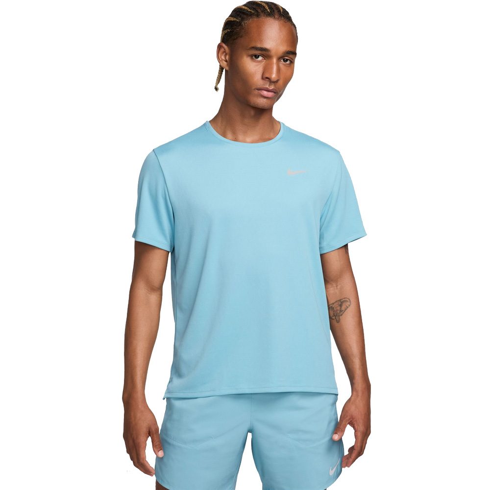 Nike Dri-Fit UV T-Shirt Herren denim turq