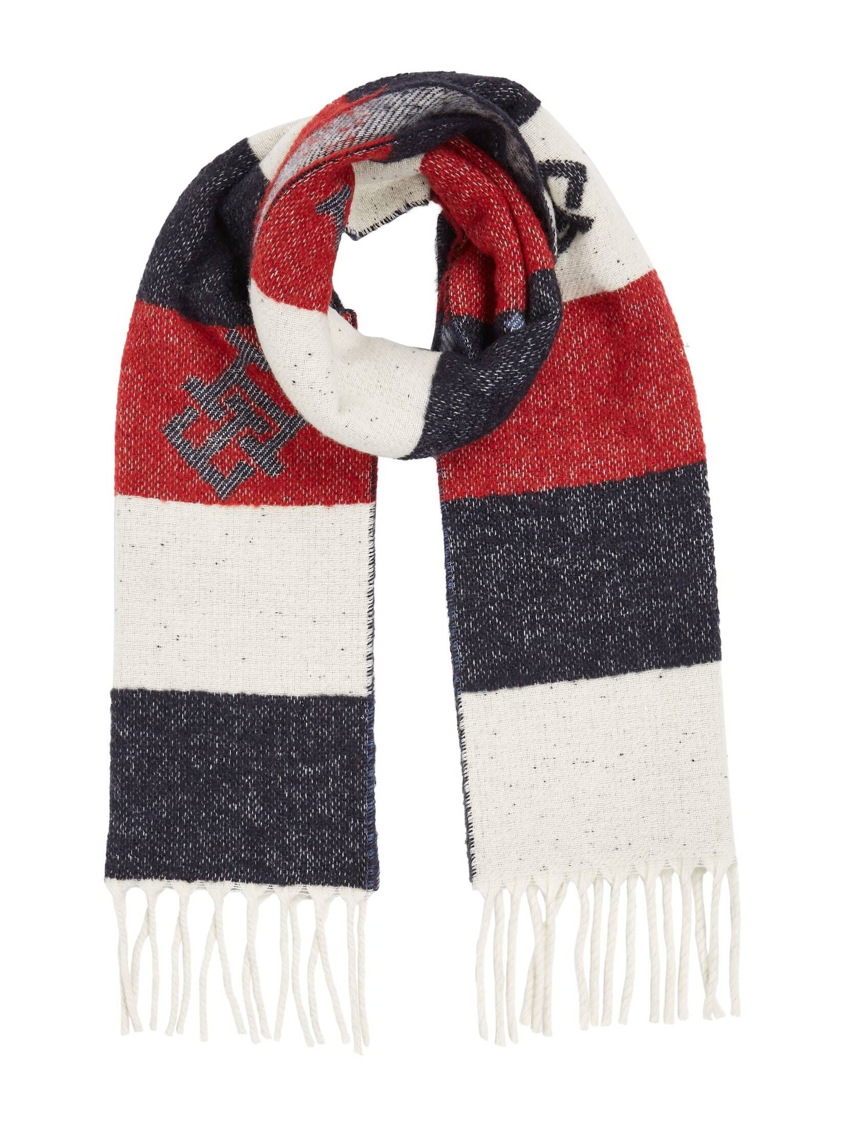 Tommy Hilfiger| Damen Schal mit Wolle