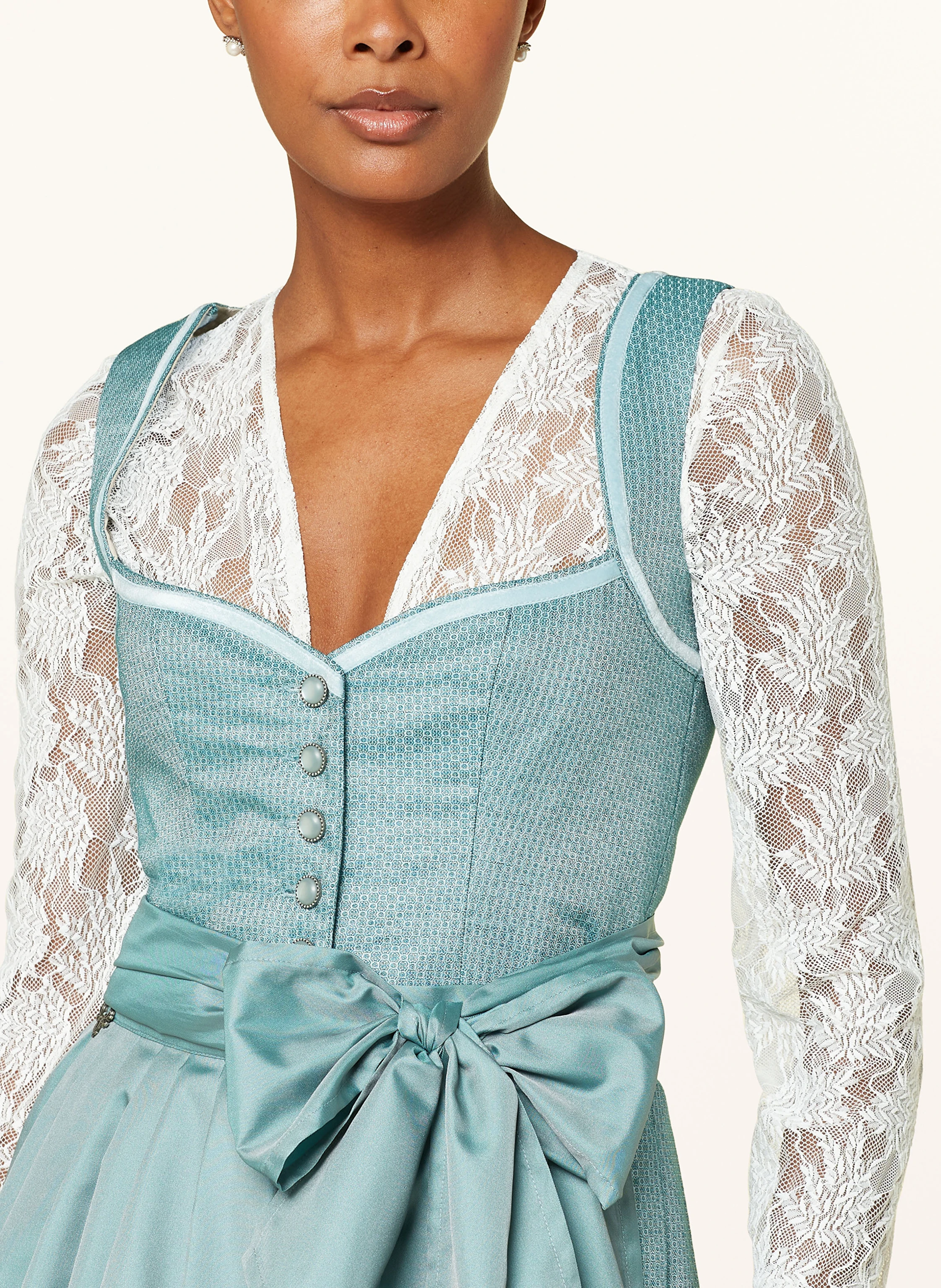 CocoVero Dirndlbluse LIV mit 3/4-Arm