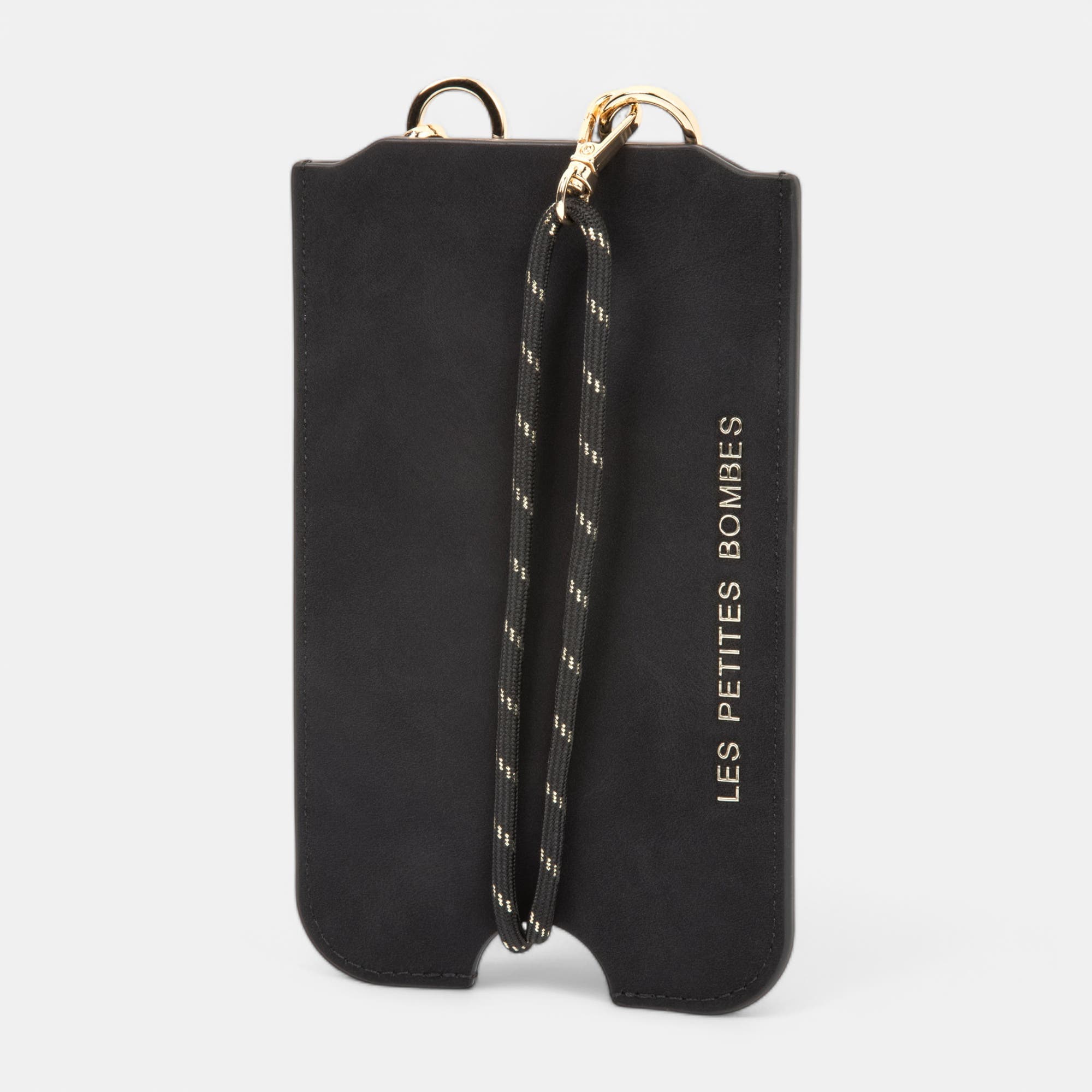 Pochette pour téléphone noir