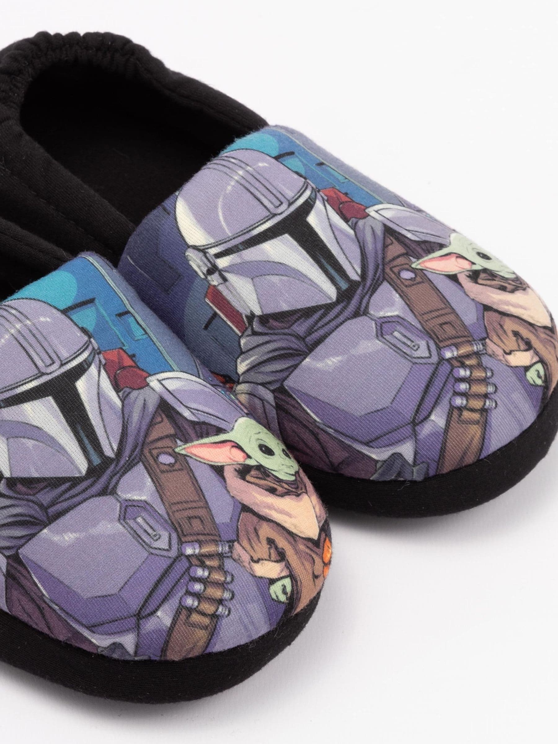 Zwart Mandalorian - Vanilla Underground winterpantoffels