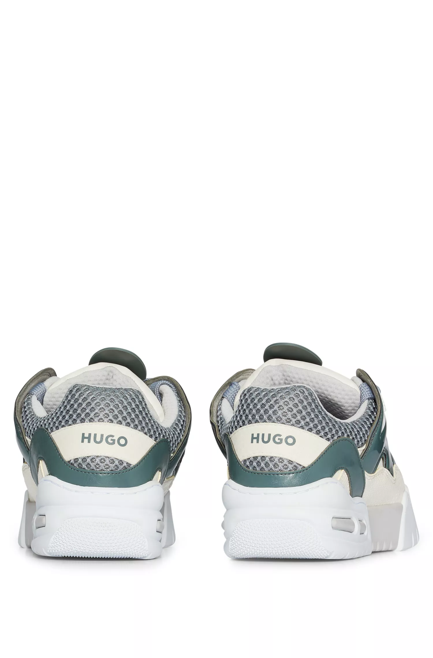 Tênis HUGO Red-Skate inspirados em materiais diversos