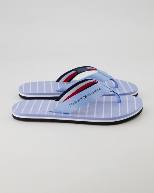 Tommy Hilfiger Rope Sandal Pantoletten in Blau