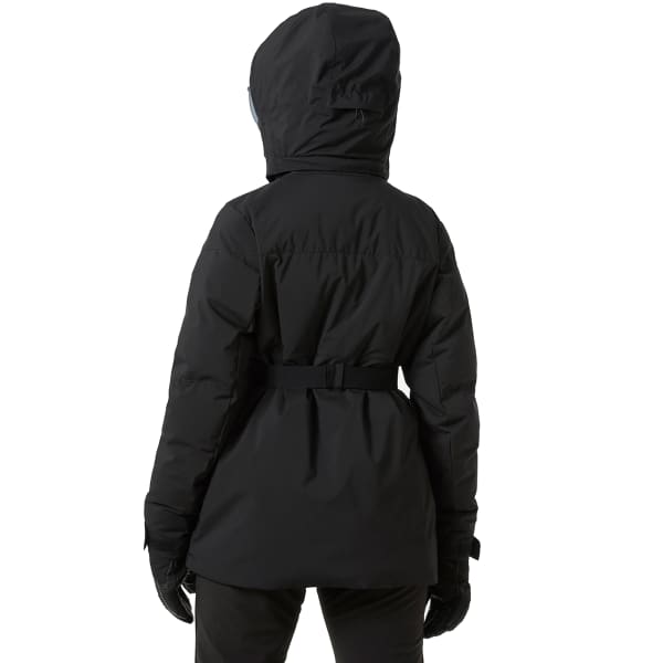 Veste de ski HELLY HANSEN W NORA LONG PUFFY JKT BLACK