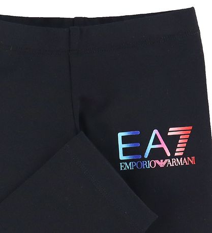 EA7 Leggings - Schwarz m. Logo