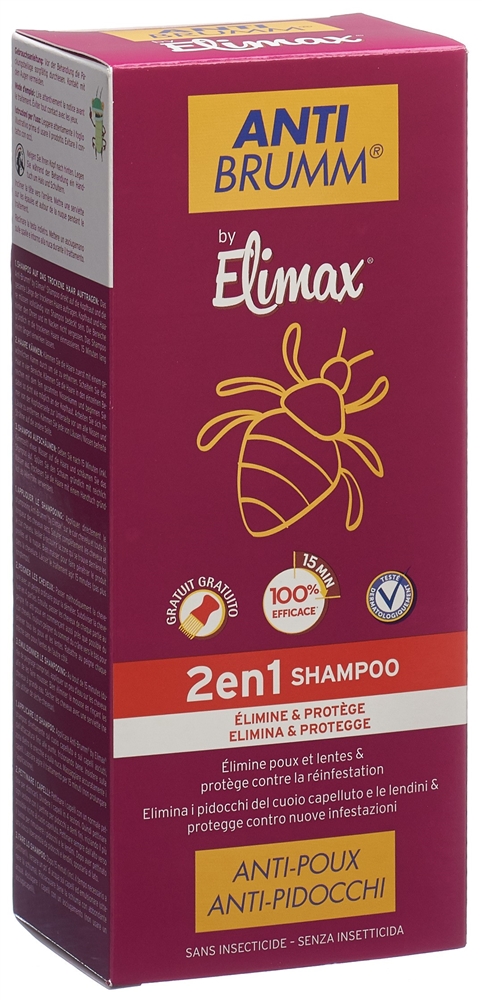 Anti-Brumm Laus Stopp 2in1 Shampoo<br>250 ml, Flasche
