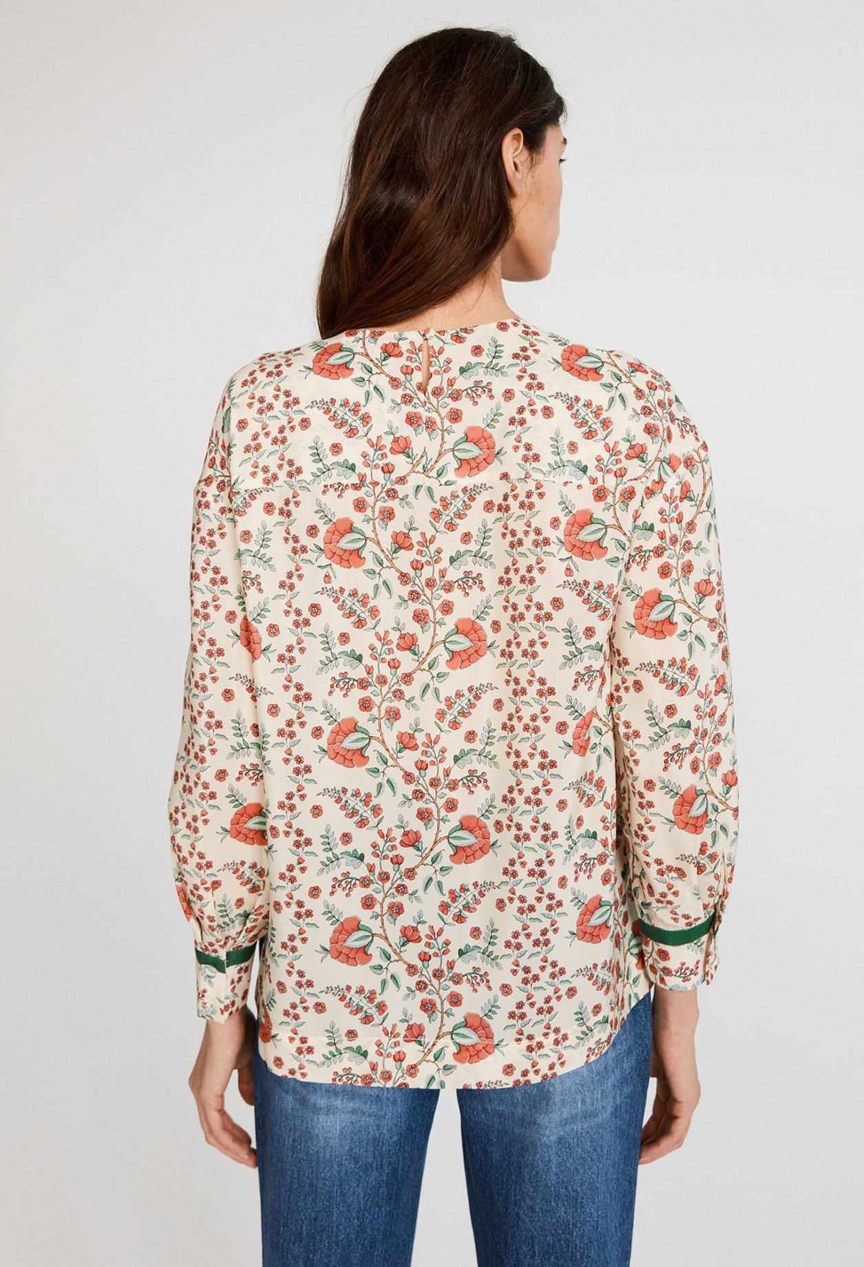 Blouse fleurie
