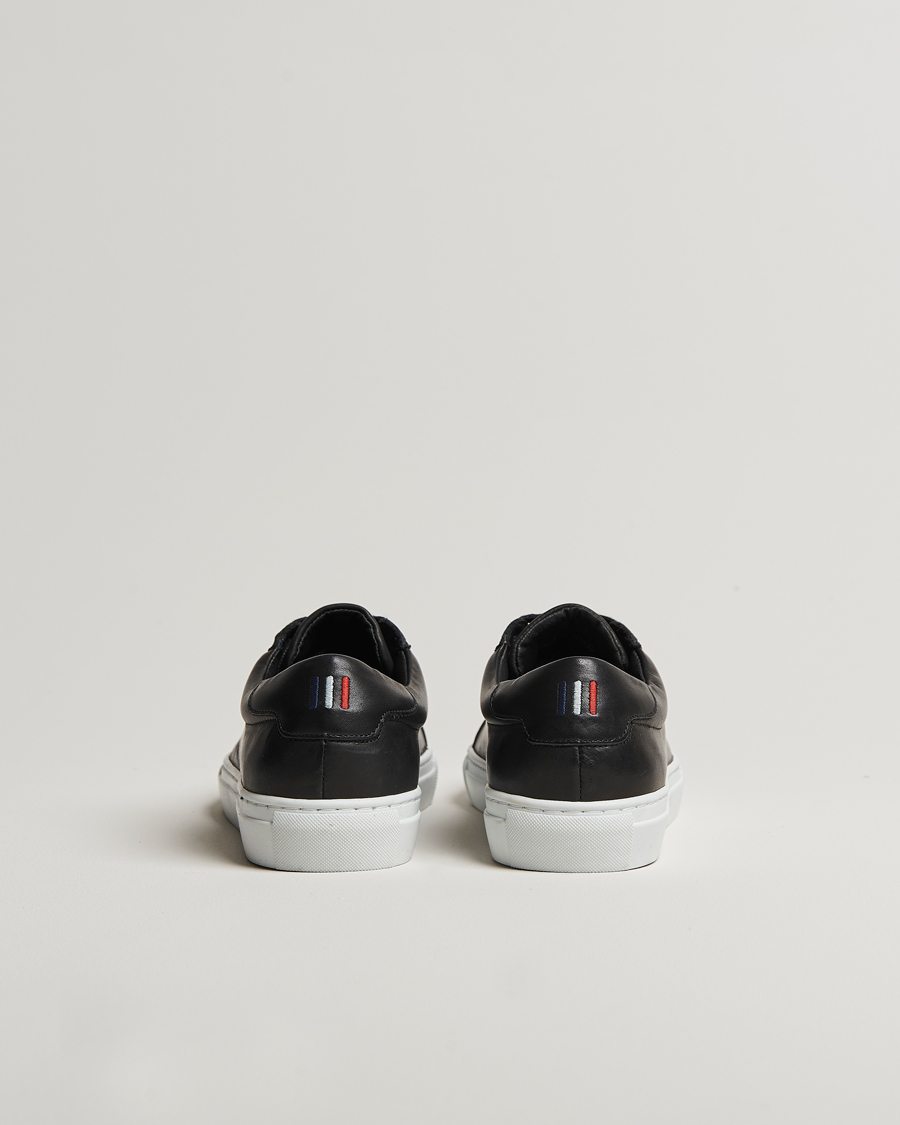 Les Deux Theodor Leather Sneakers Black