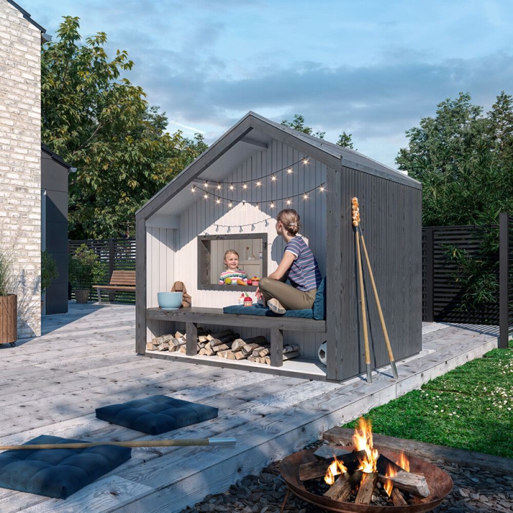 LEKEHUS PLUS COZY M/BENK 184X208CM
