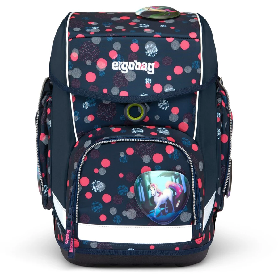 Ergobag Cubo Reflex Glow - Schulranzen Set 5tlg. Modell 2024 PhantBärsiewelt