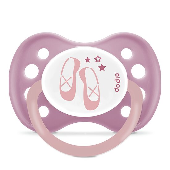 Lot de 2 sucettes Anatomiques   Aléatoire        6 mois +   de               Dodie