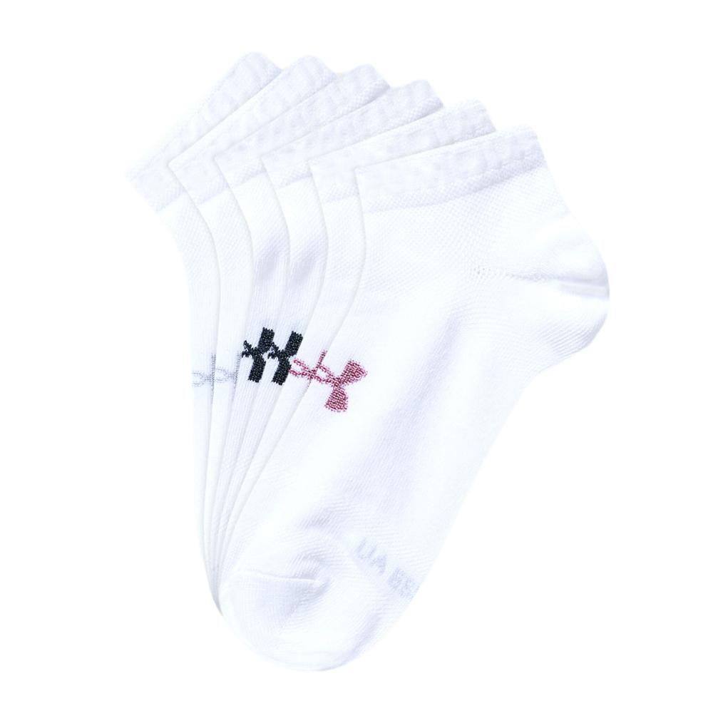 Under Armour Lot de 3 Paires Chaussettes Blanches Femme Under Armour Low Cut