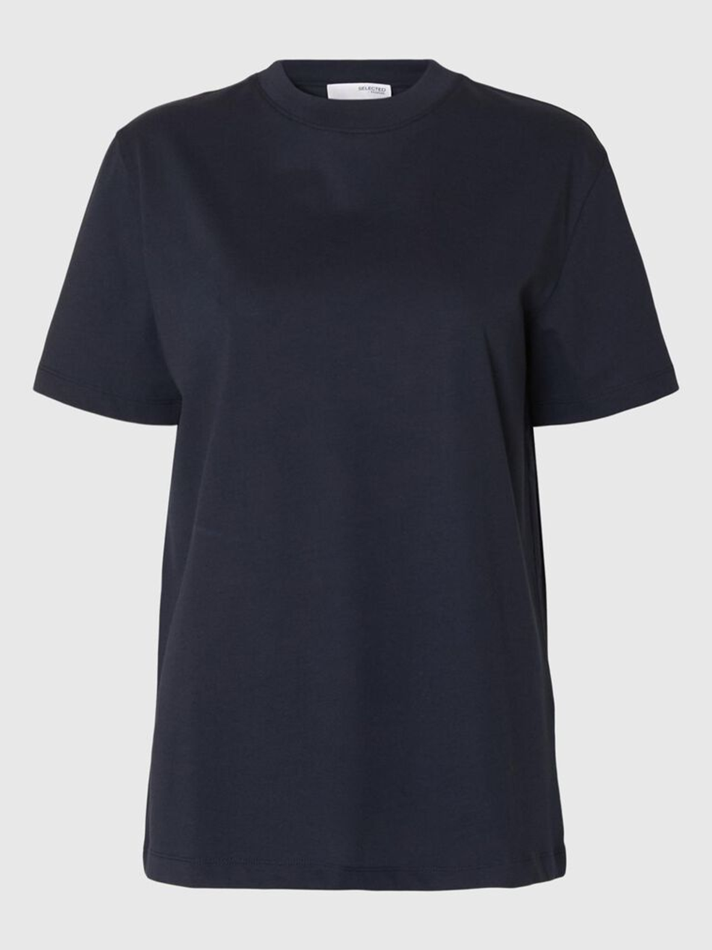 Relax Colwoman Short Sleeve Mock Neck Tee