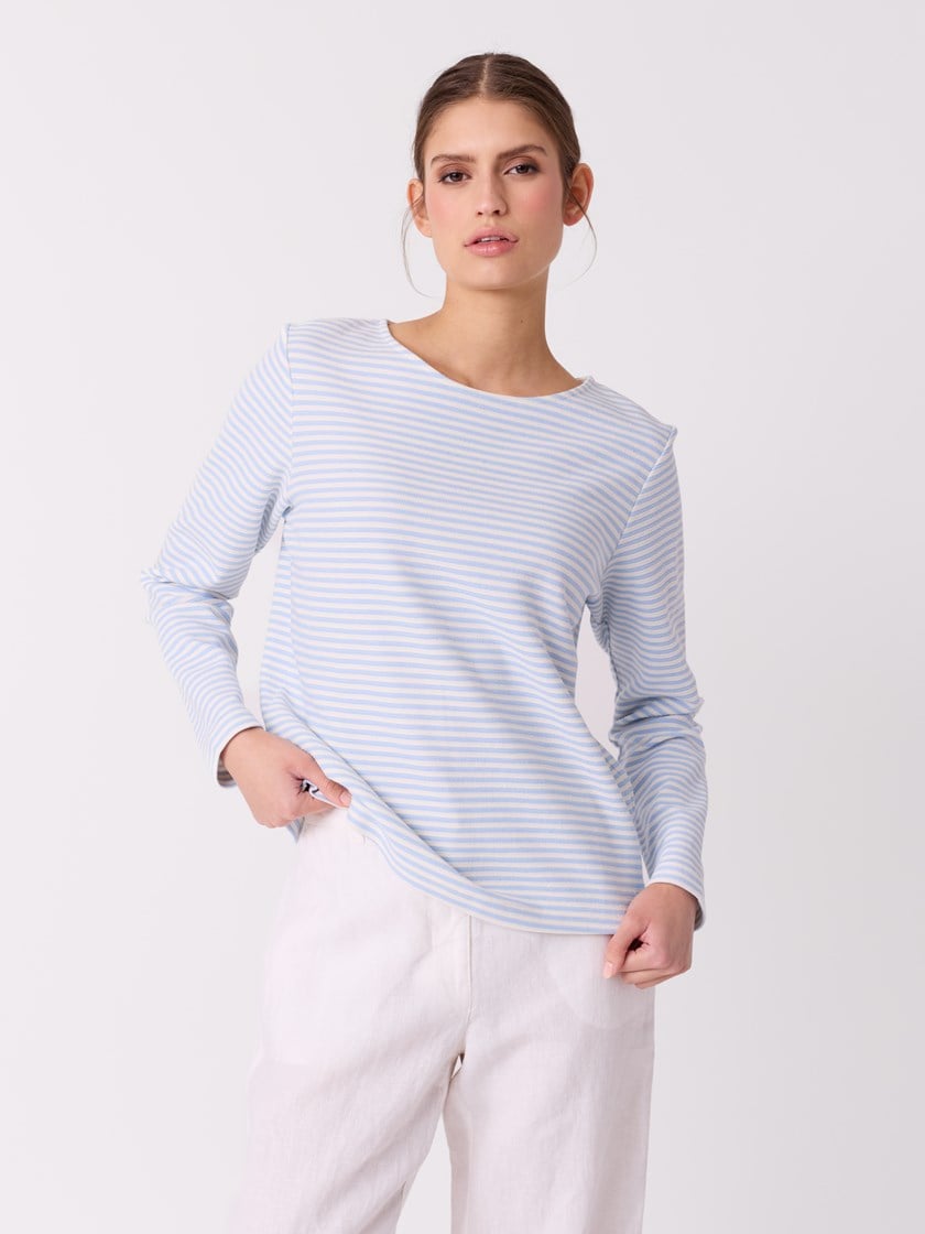 Mary topp Chambray Blue