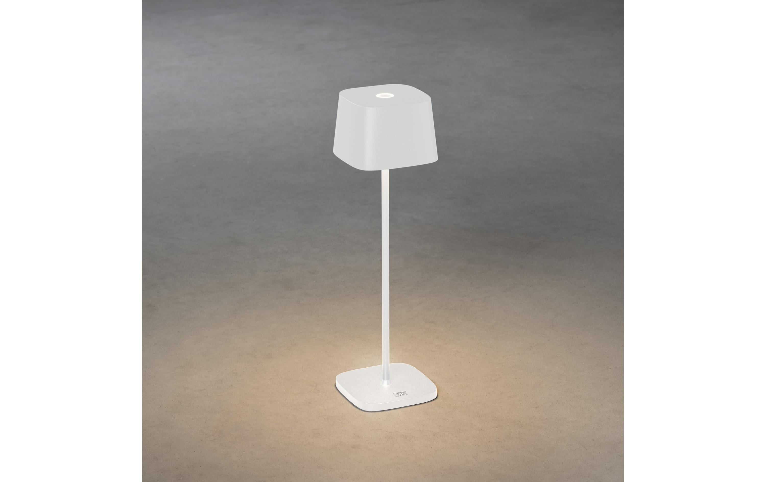Akku-Tischleuchte Capri USB, 2700-3000 K, 2.2 W, WeissOutdoor-Leuchte