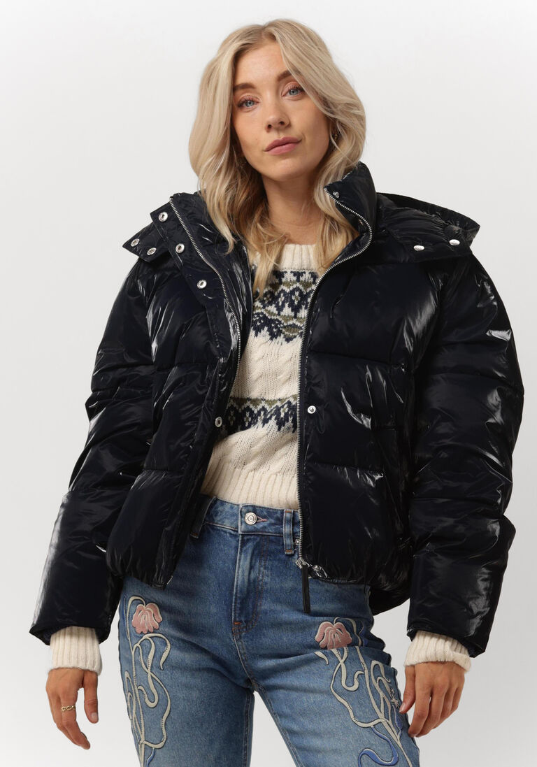 SCOTCH & SODA zwarte scotch & soda gewatteerde jas water repellent technical puffer jacket
