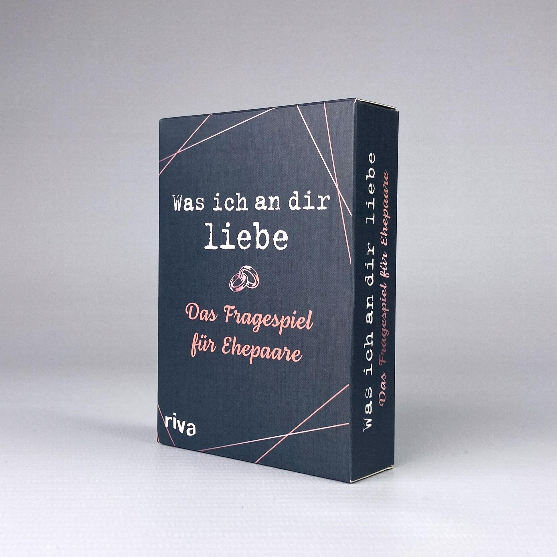 Was ich an dir liebe - Das Fragespiel für Ehepaare