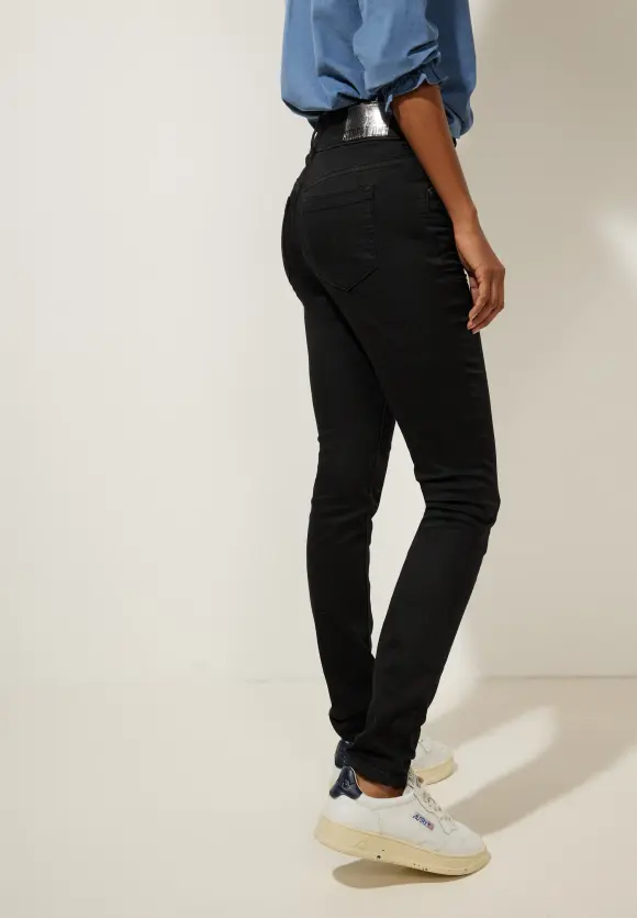 Dunkle Slim Fit Jeans - black rinsed wash