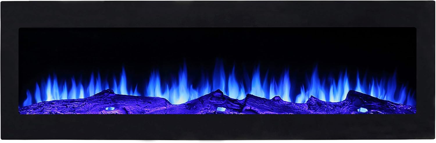 Elektrokamin NOVA von EL Fuego® Kaminofen Dekokamin, 900/1800 W, mit Überhitzungsschutz, LED-Beleuchtung, Dimmerfunktion, AY 6197