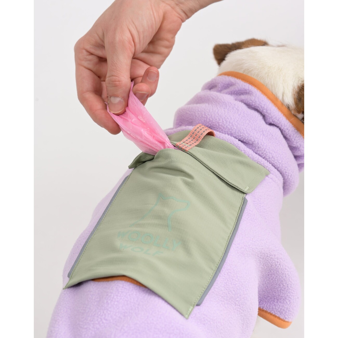 Woolly Wolf Alpha 360 Fleece Pullover Lavender Mix XXXS