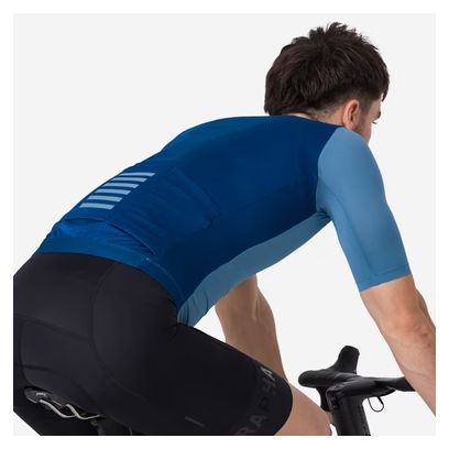 Maillot Manches Courtes Rapha Pro Team Training Bleu