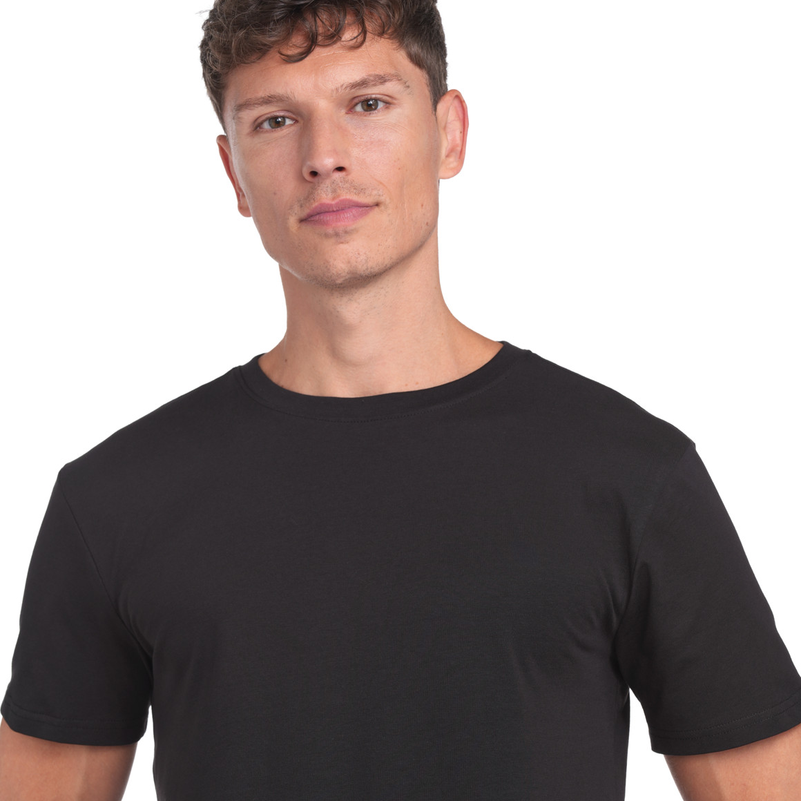 VanVaan 2 Herren T-Shirts mit Rundhalsausschnitt schwarz