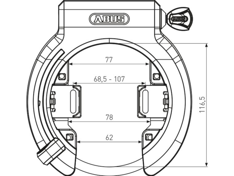 Abus 6950M XPlus AM ART2 Ringslot