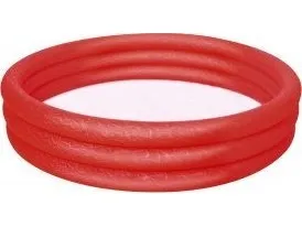 Bestway 51027, Oppustelig pool, 480 L, Rund, 2 År, Vinyl, Sort, Grøn, Rød